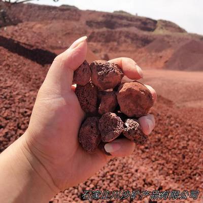 川沙厂家批发造景火山石 多孔特点在多肉种植与水处理中的多元应用